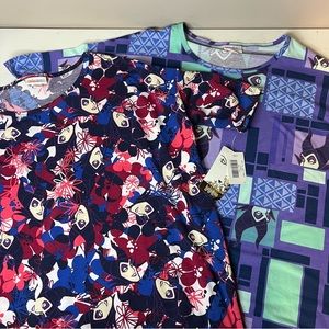 New Lularoe Disney Tops Maleficent Disney Villain Print Irma Shirt